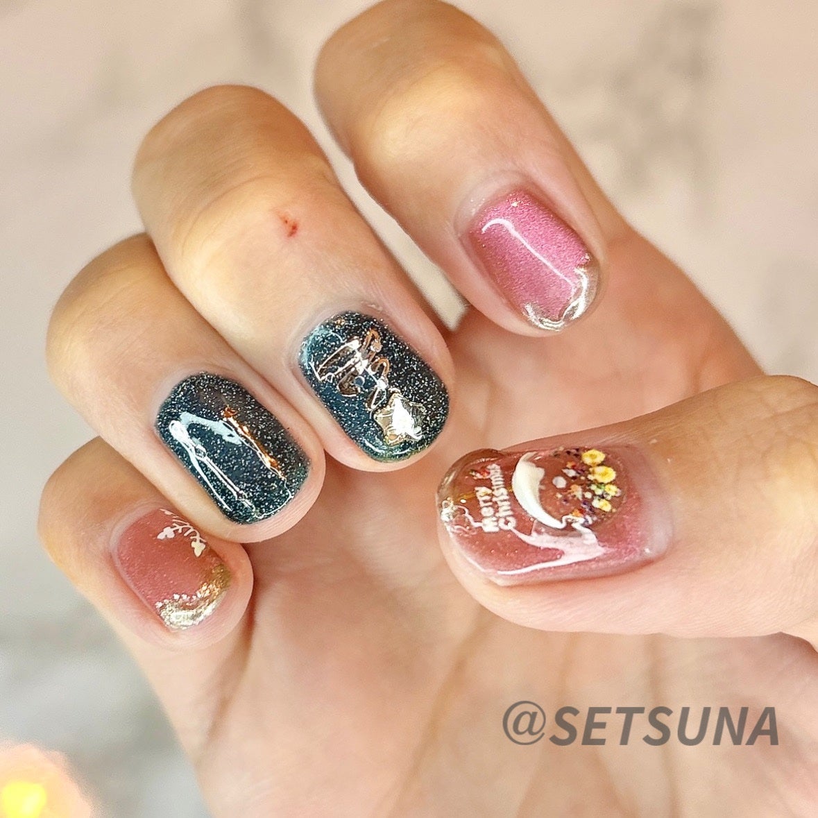 プレミアムノーワイプトップジェル/ネイル工房/ジェルネイルを使ったクチコミ(3枚目)