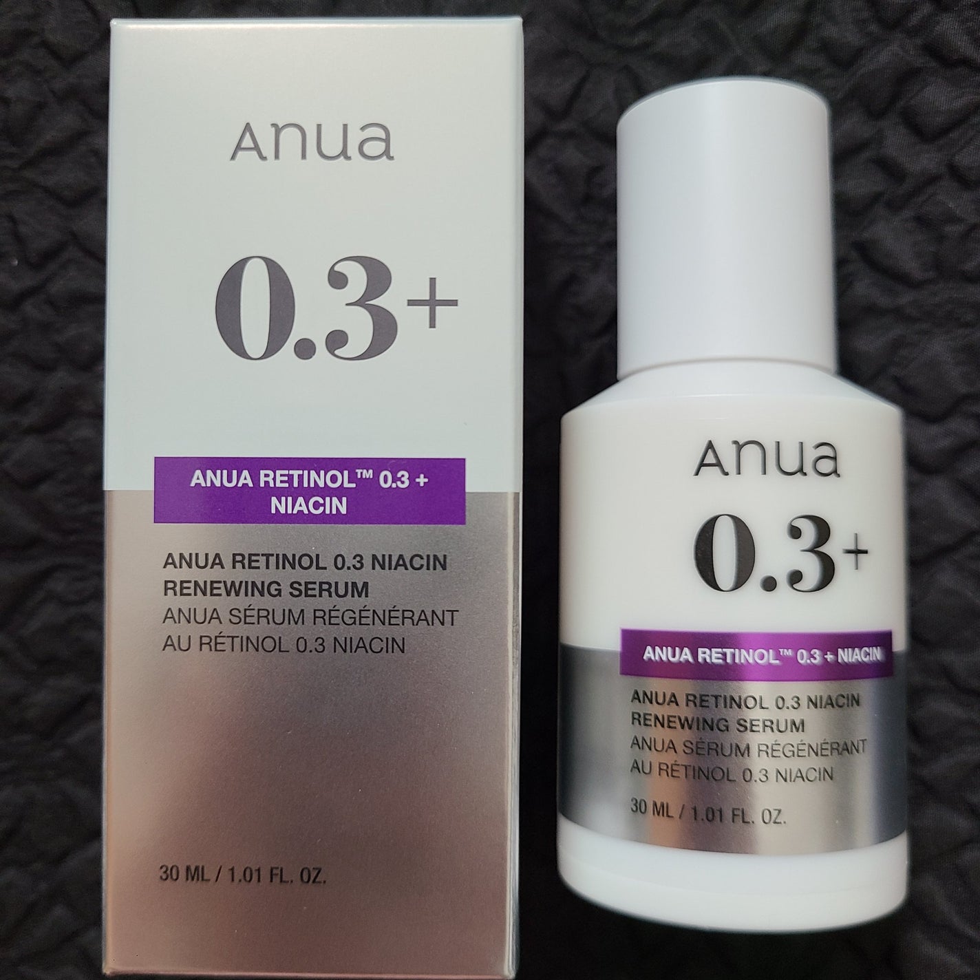 レチノール0.3 ナイアシンリニューイングセラム/Anua/美容液を使ったクチコミ(2枚目)