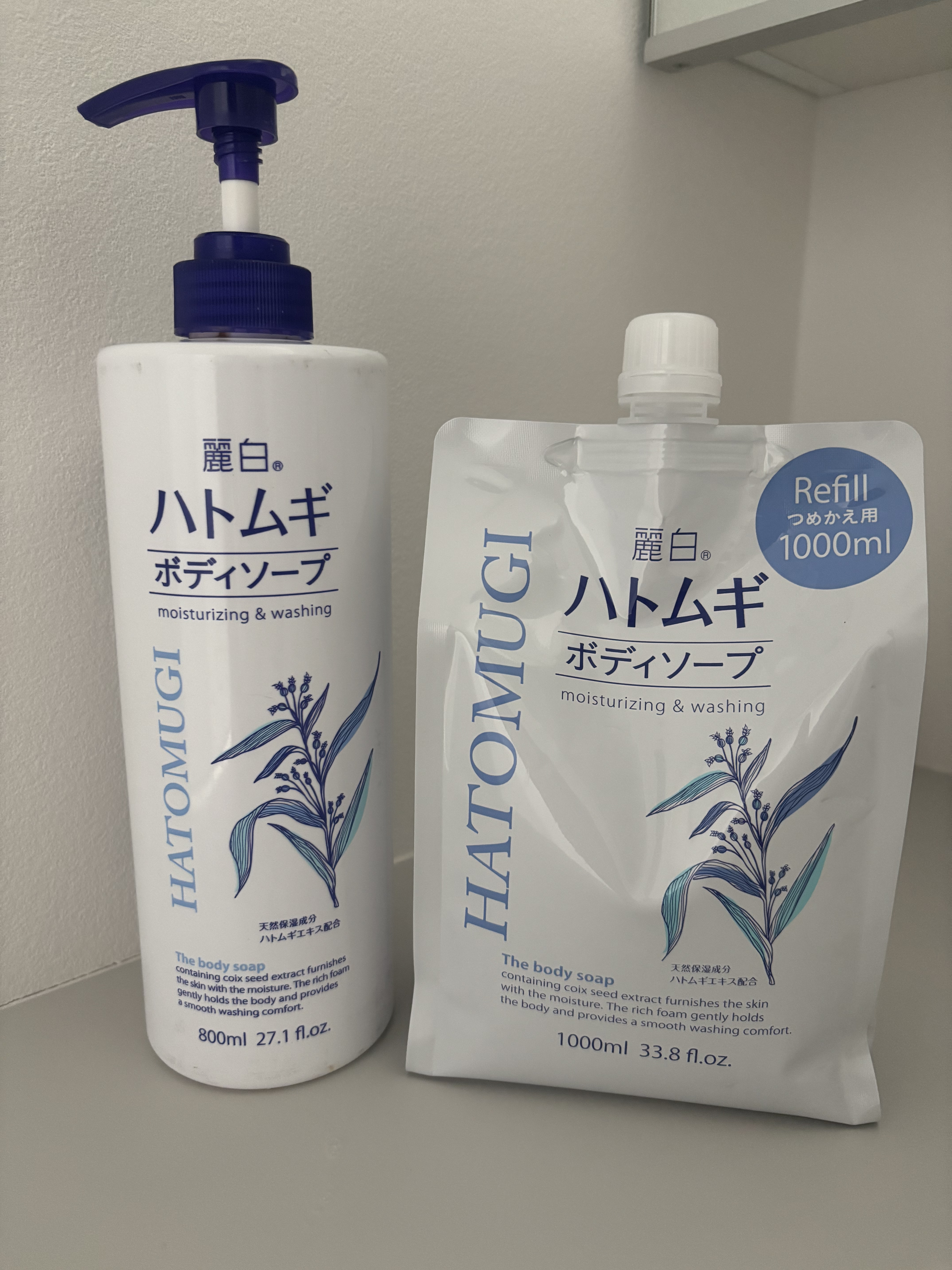 ハトムギボディソープ/麗白/ボディソープを使ったクチコミ（1枚目）