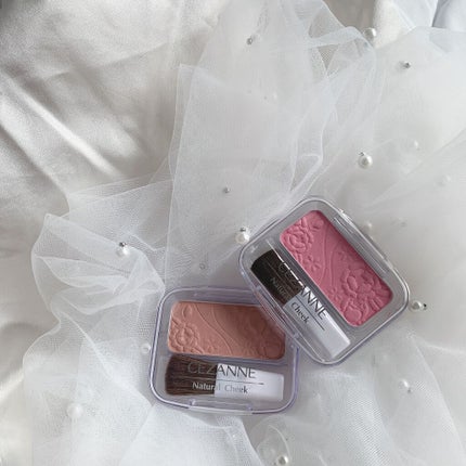 ナチュラル チークN/CEZANNE/パウダーチークを使ったクチコミ(1枚目)