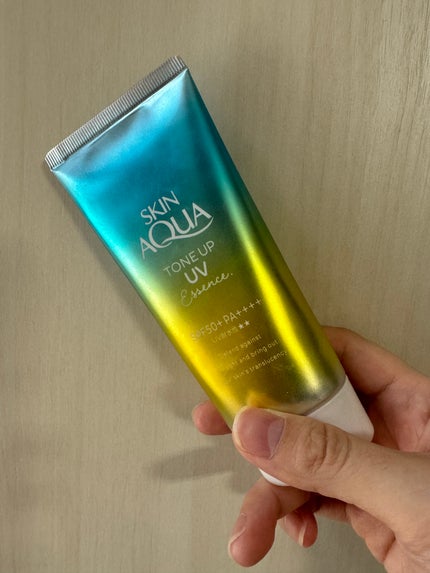 スキンアクア トーンアップUVエッセンス/スキンアクア/日焼け止めクリームを使ったクチコミ(1枚目)