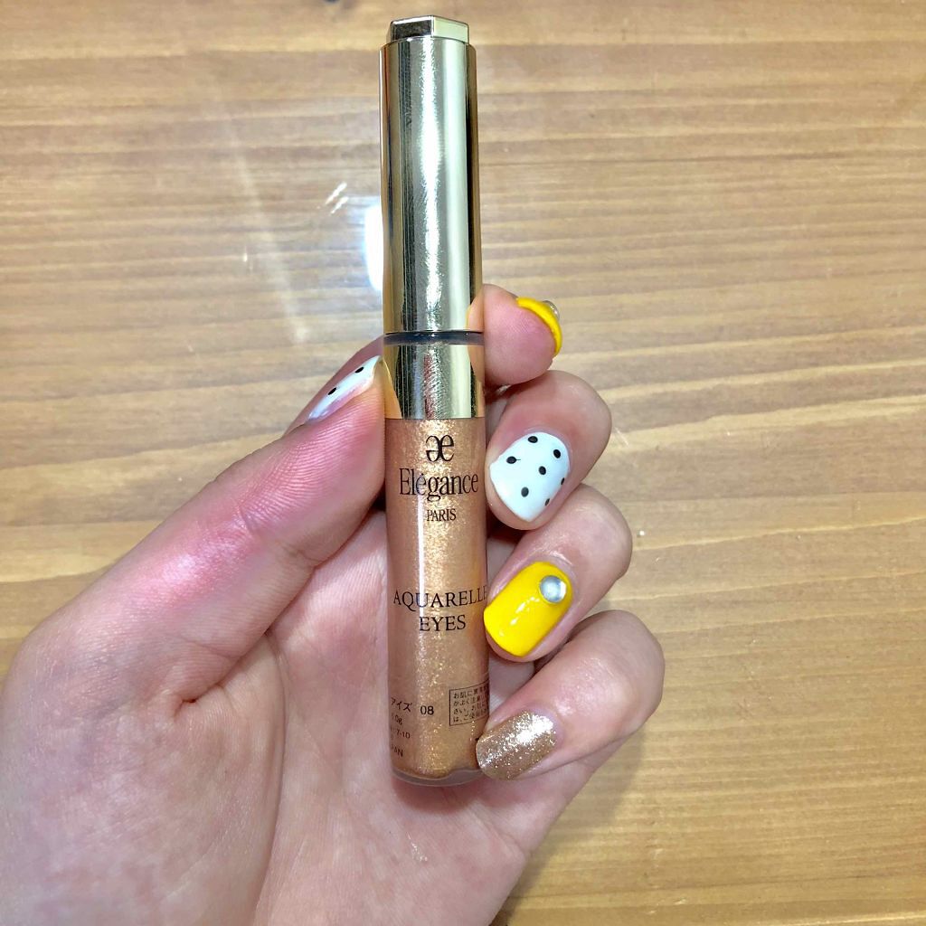 アクアレル アイズ/Elégance/リキッドアイシャドウを使ったクチコミ(1枚目)