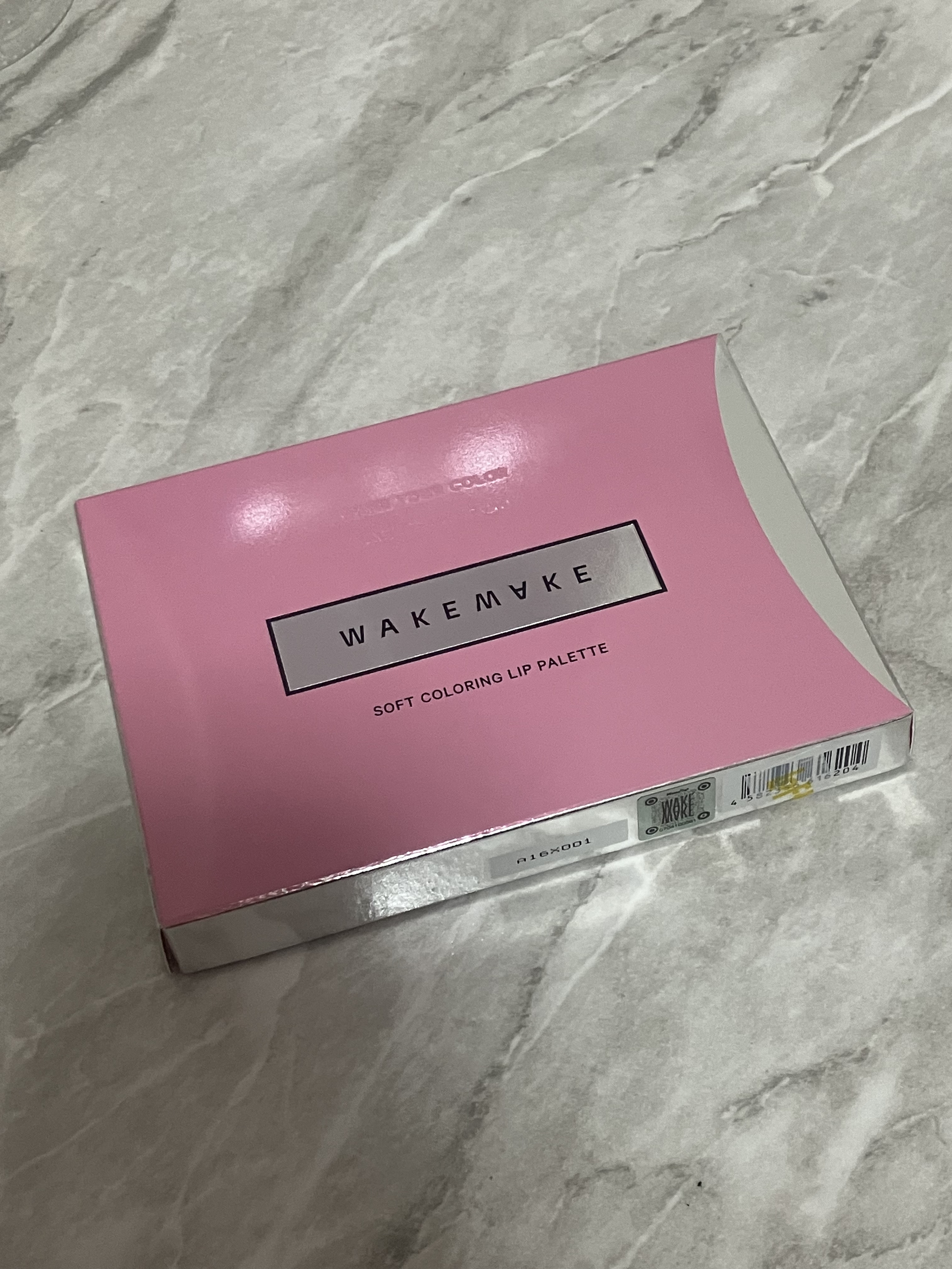 ソフトカラーリングリップパレット 01 PINK FLOOD GLOWING/wakemake/口紅を使ったクチコミ（2枚目）