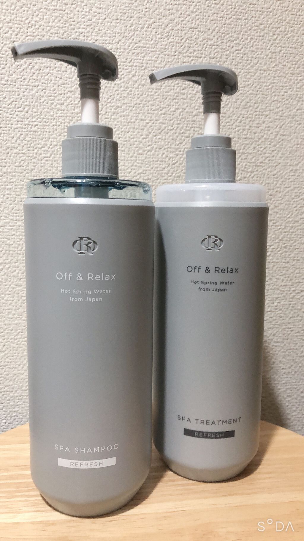 スパ・シャンプー／ヘアトリートメント リフレッシュ/Off&Relax/市販シャンプーを使ったクチコミ（1枚目）