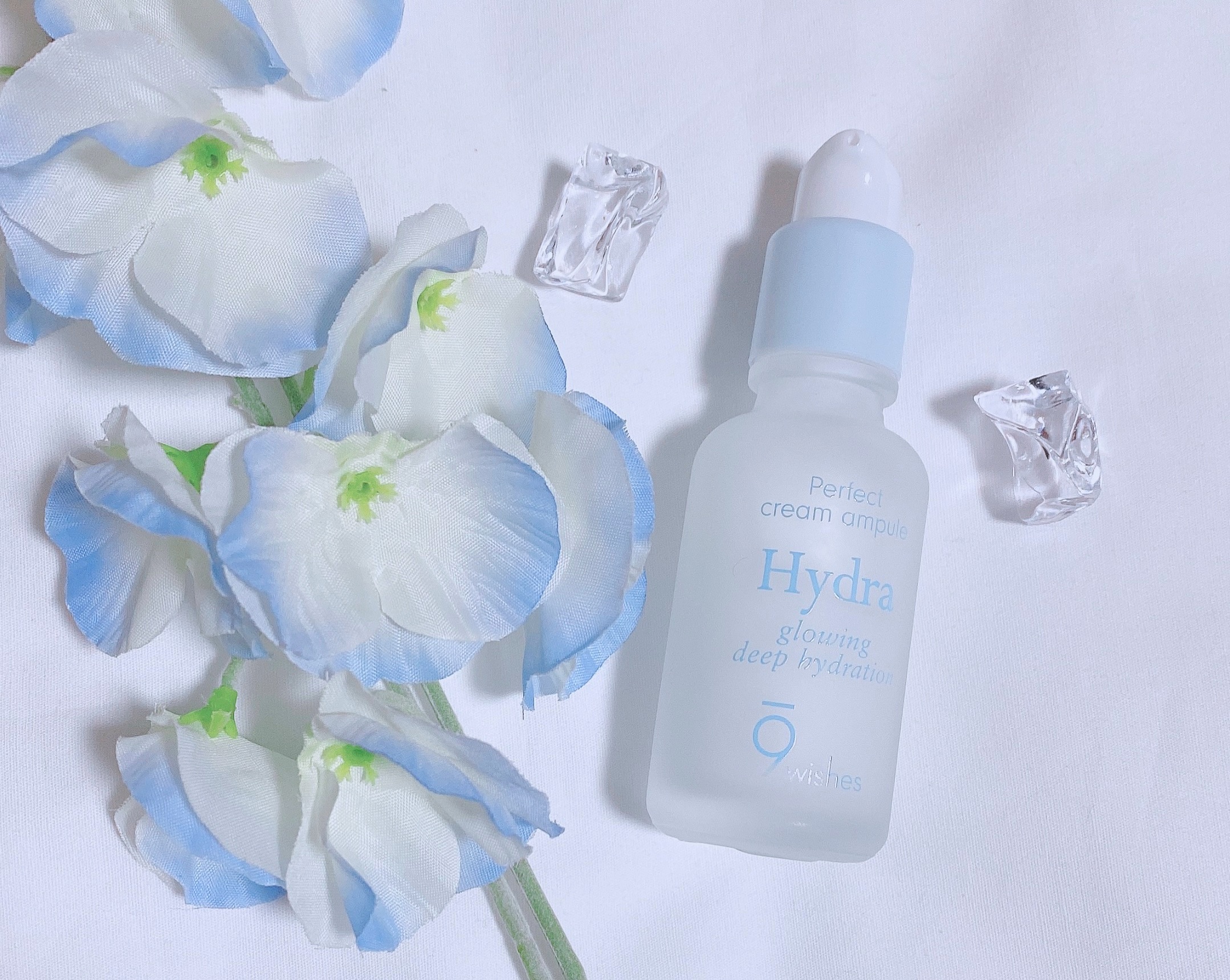 ハイドラクリームアンプル/9Wishes/美容液を使ったクチコミ（2枚目）