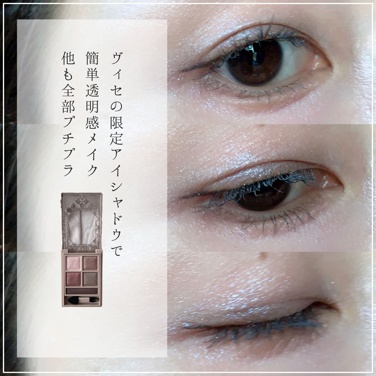 パノラマデザイン アイパレット/Visée/アイシャドウパレットを使ったクチコミ（1枚目）
