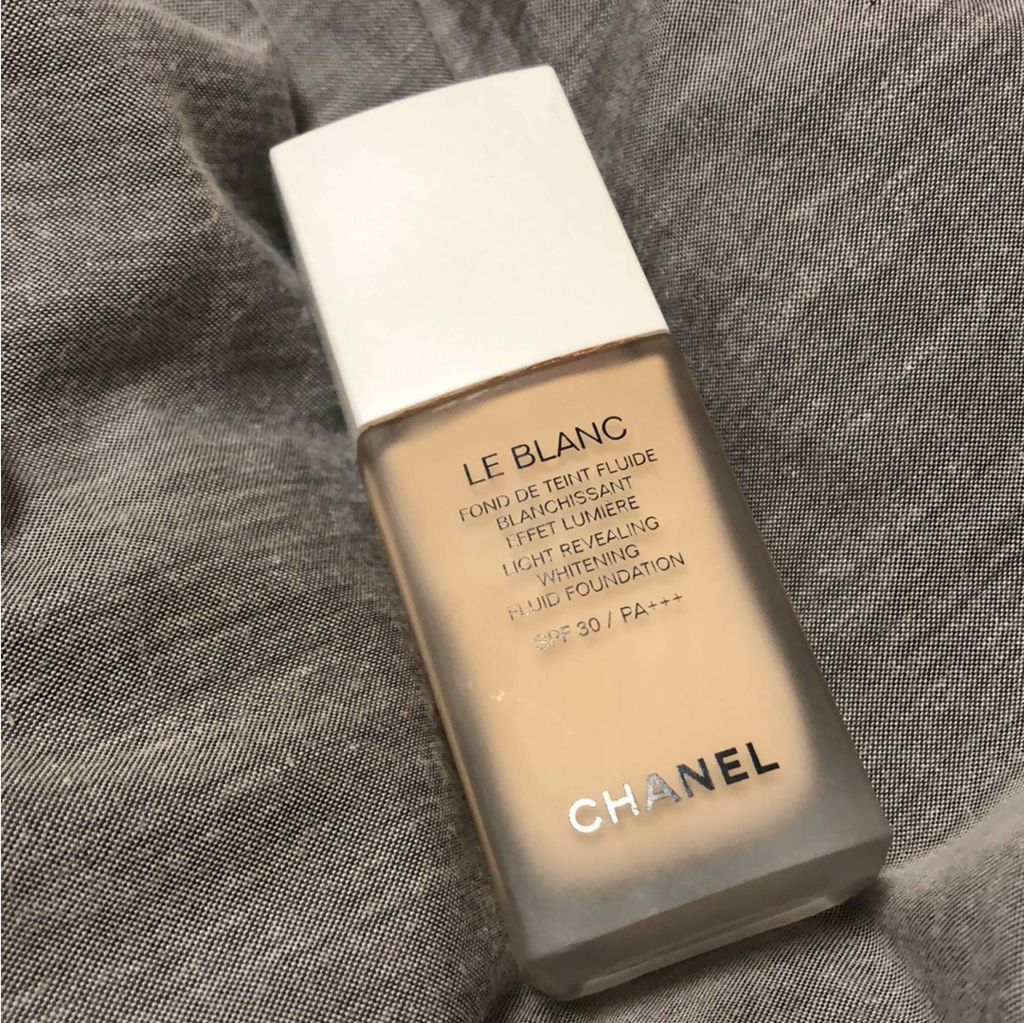 ル ブラン フリュイド ルミエール/CHANEL/リキッドファンデーションを使ったクチコミ(1枚目)