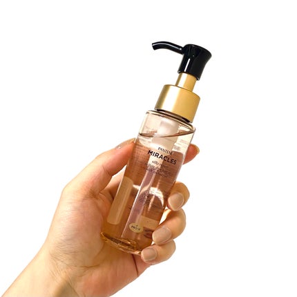 ミラクルズ シルキーリペア 洗い流さないトリートメント/パンテーン/ヘアオイルを使ったクチコミ(2枚目)