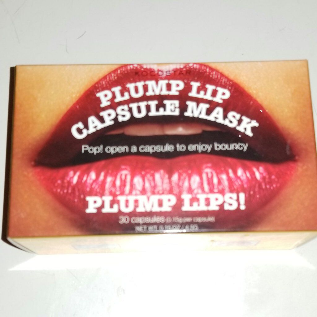 プランプリップ カプセルマスク/KOCOSTAR(ココスター)/リップマスクを使ったクチコミ（1枚目）