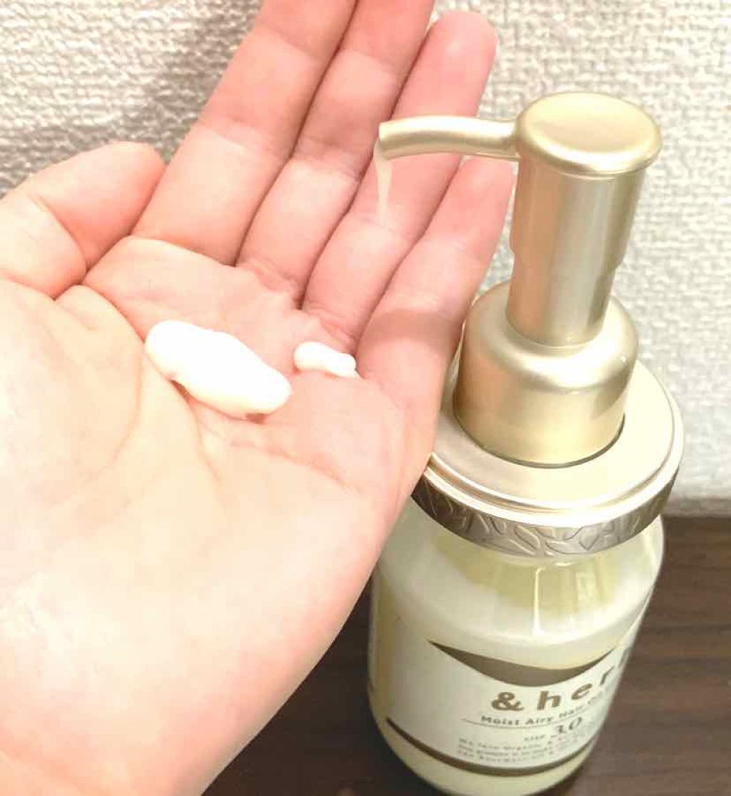 モイストエアリー オイルクリーム3.0/＆herb/ヘアオイルを使ったクチコミ（1枚目）