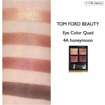 アイ カラー クォード/TOM FORD BEAUTY/アイシャドウパレットを使ったクチコミ(1枚目)