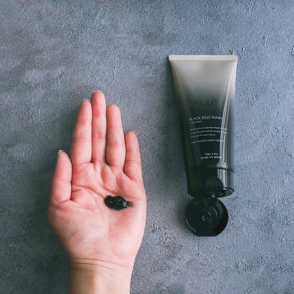 BLACK JELLY WASH(ブラックジェリーウォッシュ)/PLUEST/その他洗顔料を使ったクチコミ(3枚目)