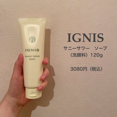 サニーサワー ソープ/IGNIS/洗顔フォームを使ったクチコミ（1枚目）