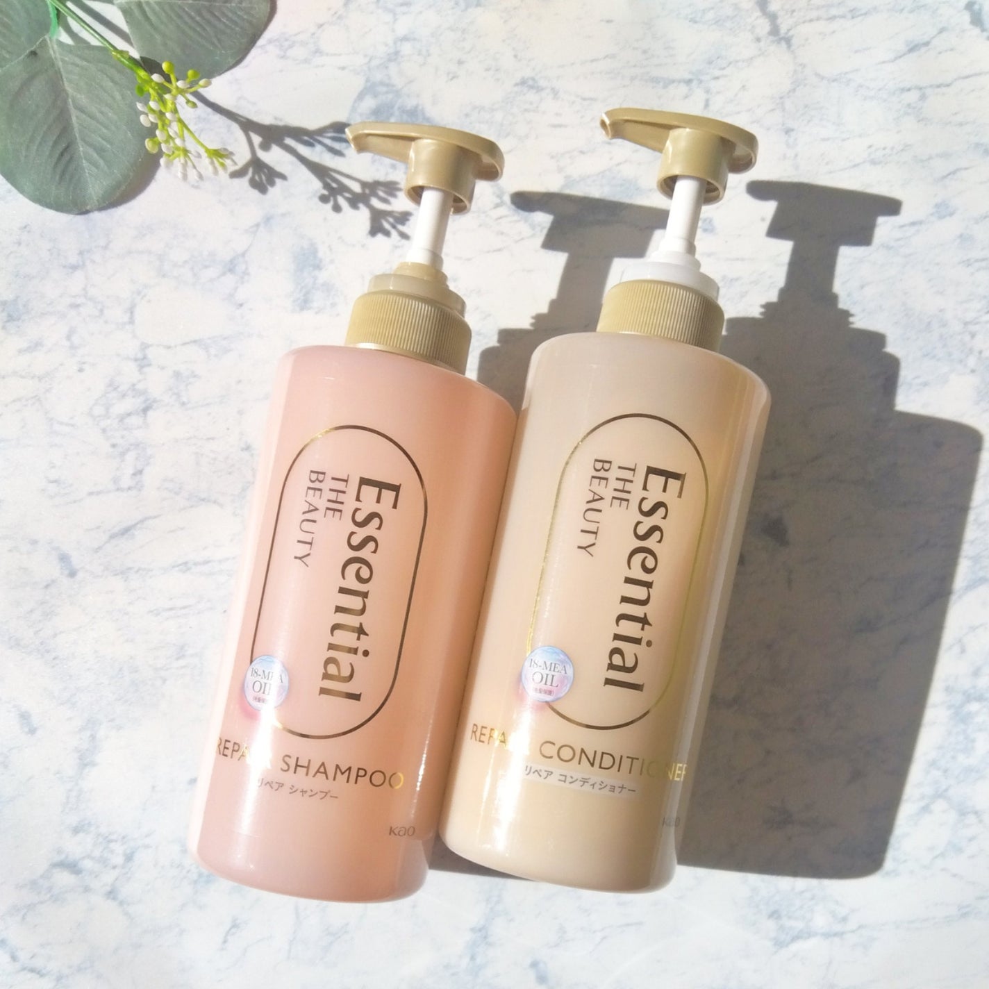 ザビューティ リペアシャンプー・コンディショナー/エッセンシャル/市販シャンプーを使ったクチコミ(2枚目)