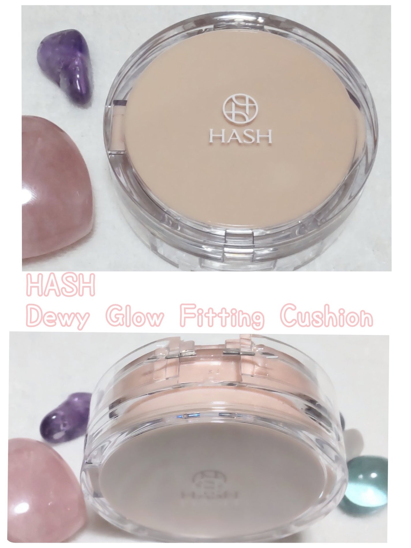 デューイーグロー フィッティング クッション/HASH/クッションファンデーションを使ったクチコミ(1枚目)