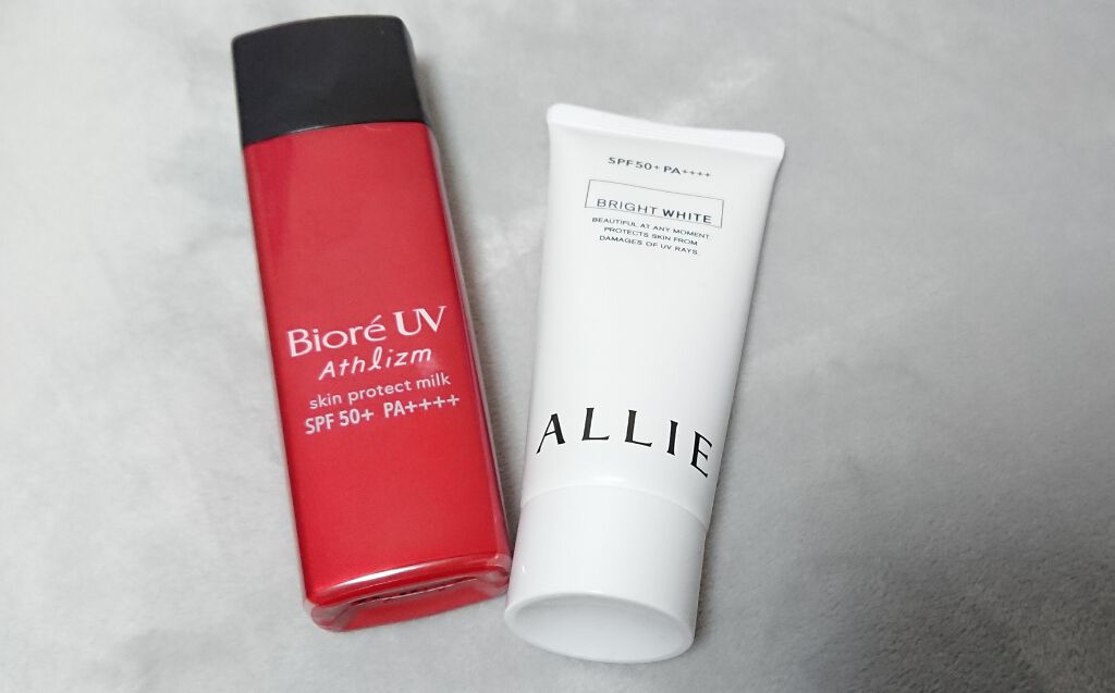 ビオレUV アスリズム スキンプロテクトミルク/ビオレ/日焼け止めミルクを使ったクチコミ（1枚目）