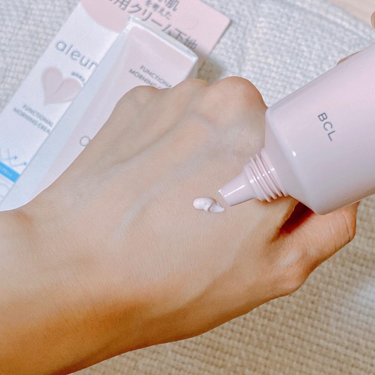 ファンクショナルモーニングクリーム/アルム/化粧下地を使ったクチコミ（2枚目）