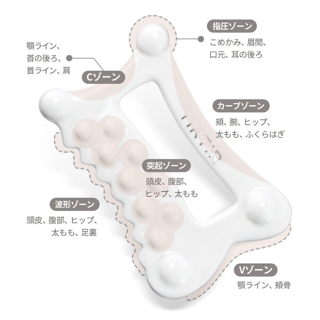 セラミックかっさ/TIRTIR(ティルティル)/かっさプレートを使ったクチコミ(3枚目)