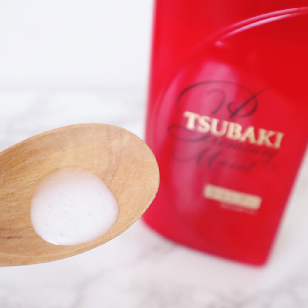 プレミアムモイスト シャンプー／ヘアコンディショナー コンディショナー 490ml/TSUBAKI/市販シャンプーを使ったクチコミ（2枚目）