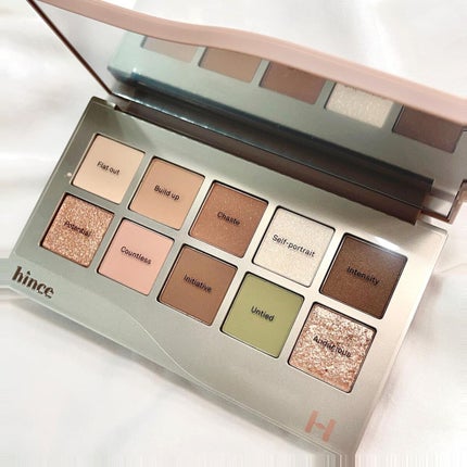 ニューデップスアイシャドウパレット/hince/アイシャドウパレットを使ったクチコミ(4枚目)