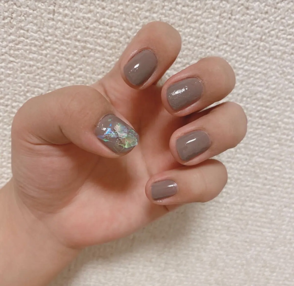 Somptueux(ソンプチュー) ネイルポリッシュ ST-NP-56/DAISO/マニキュアを使ったクチコミ（3枚目）