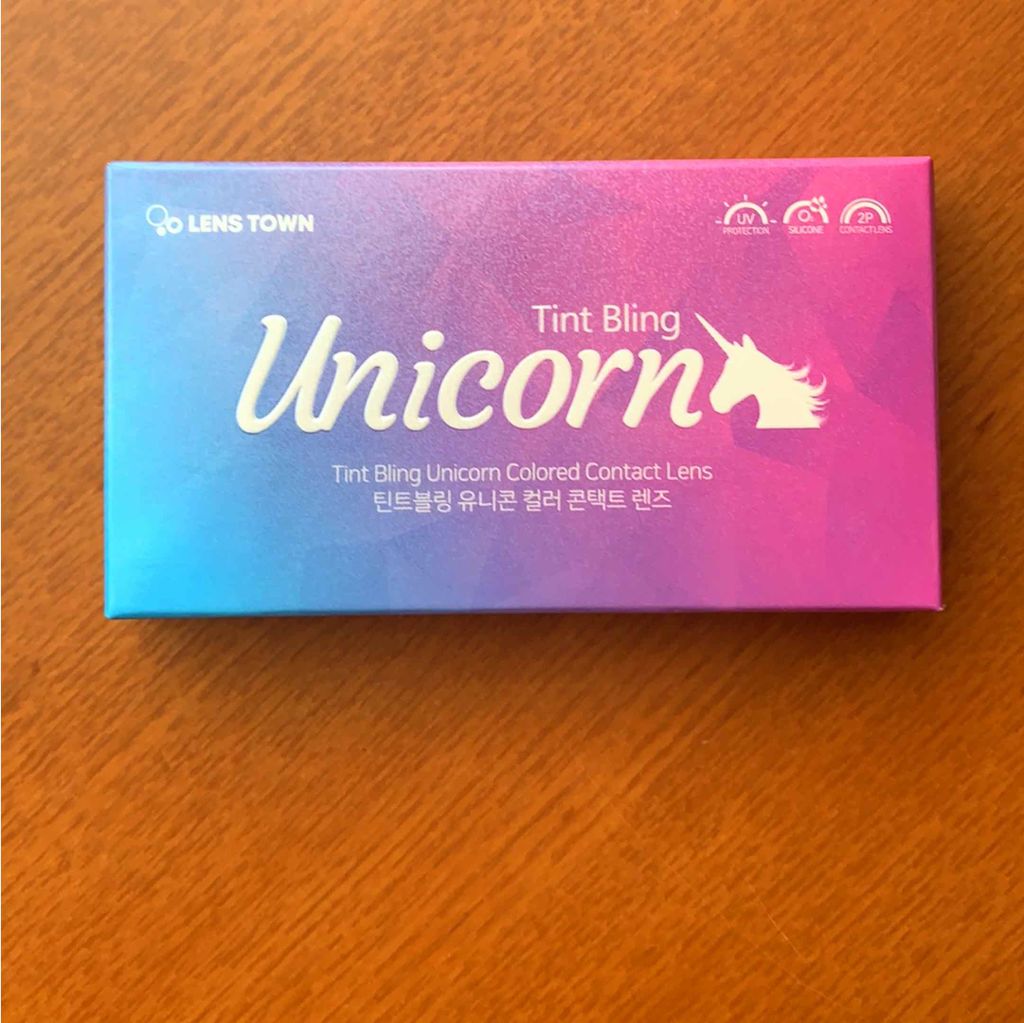 Tint Bling UNICORN/THEPIEL/カラーコンタクトレンズを使ったクチコミ(2枚目)