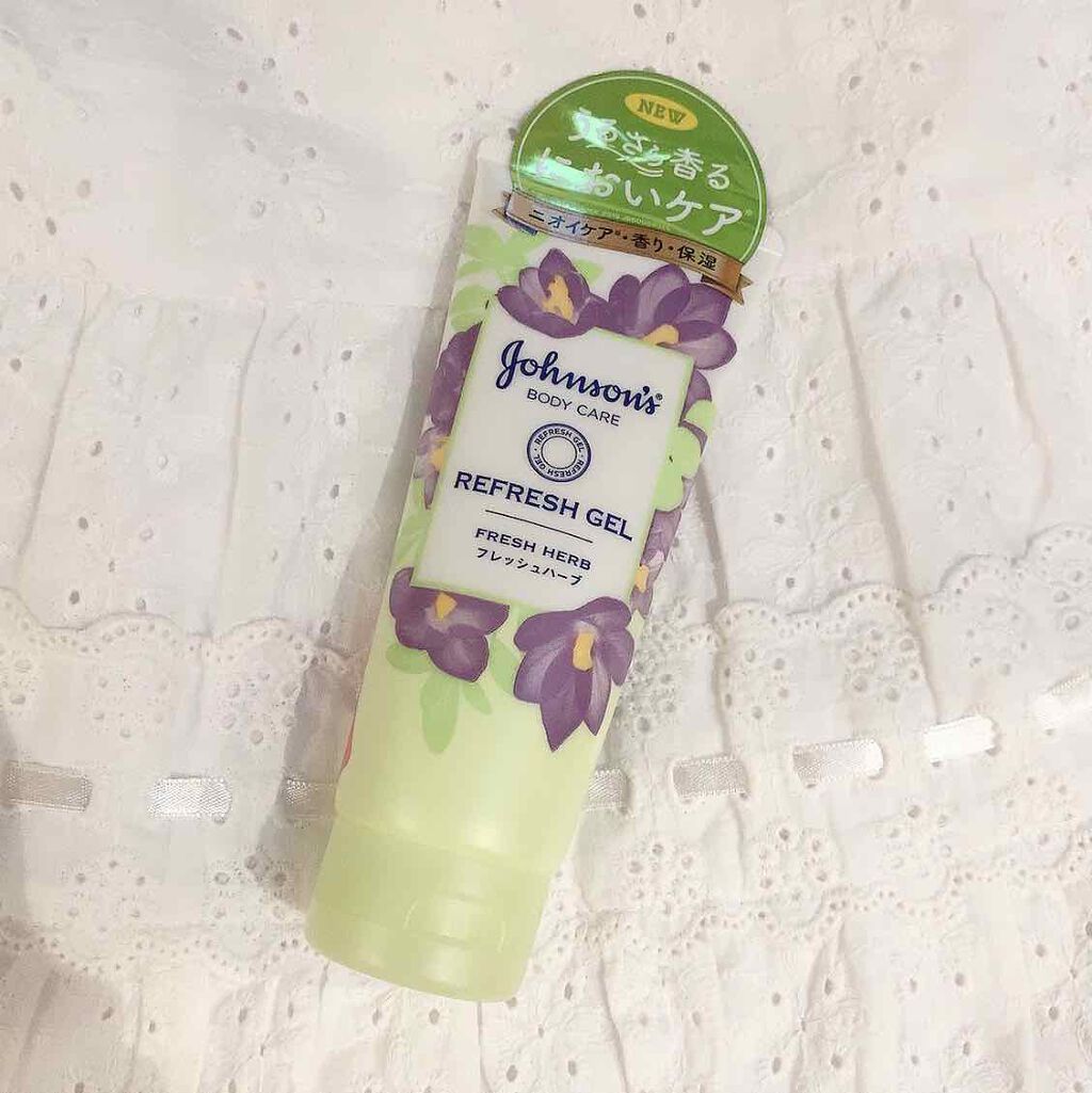 リフレッシュジェル フレッシュハーブ/ジョンソンボディケア/ボディローションを使ったクチコミ(1枚目)