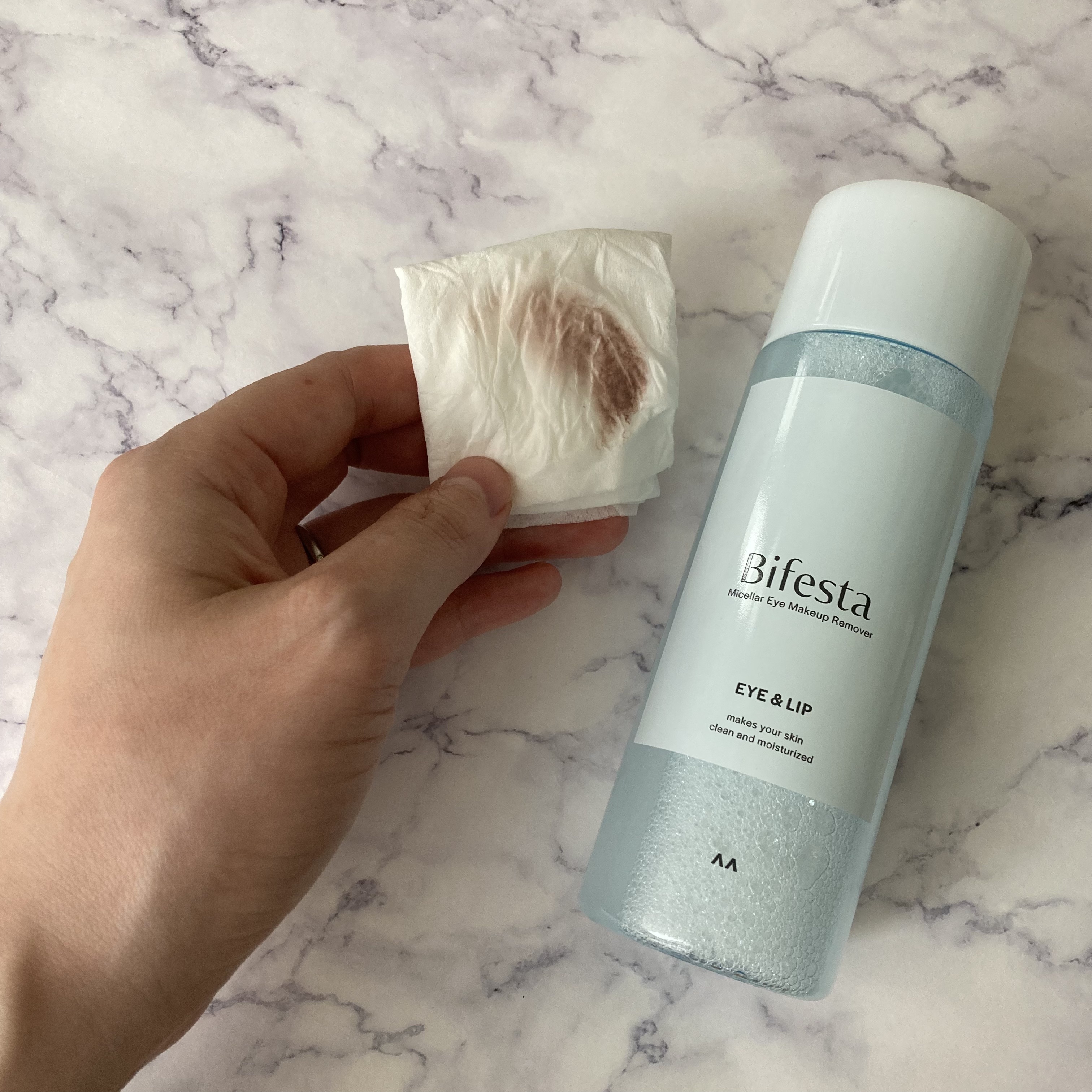 ミセラーアイメイクアップリムーバー/ビフェスタ/ポイントメイクリムーバーを使ったクチコミ（3枚目）