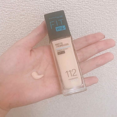 フィットミー リキッドファンデーション R/MAYBELLINE NEW YORK/リキッドファンデーションを使ったクチコミ（1枚目）