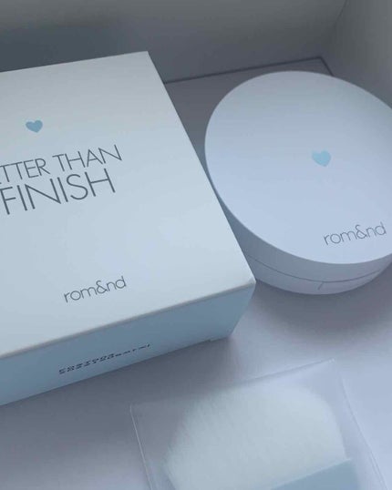 べターザンフィニッシュ/rom&nd/プレストパウダーを使ったクチコミ(1枚目)