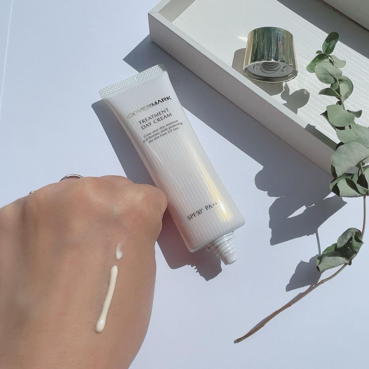 トリートメント デイ クリーム/COVERMARK/日焼け止めクリームを使ったクチコミ（2枚目）