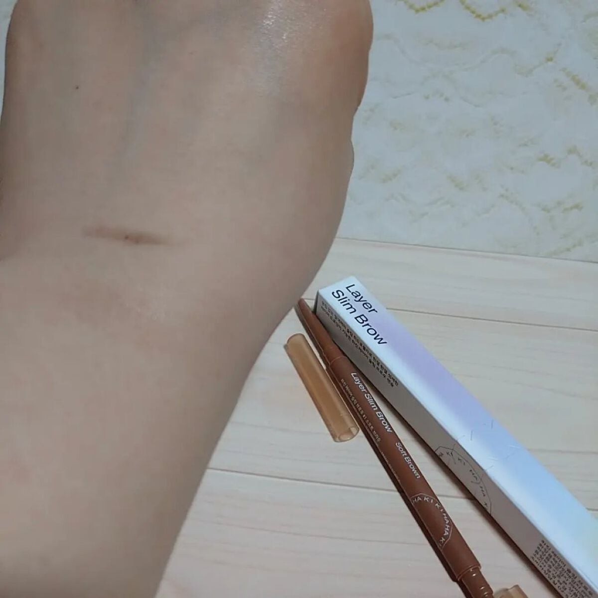 レイヤースリムブロウ/HAKIT/アイブロウペンシルを使ったクチコミ(2枚目)