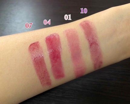 つやぷるリップR/b idol/口紅を使ったクチコミ(3枚目)