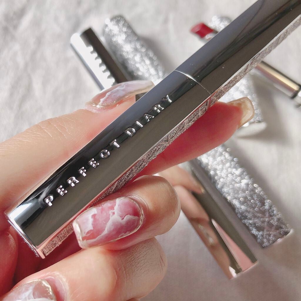 ルージュ インテンス ベルベット スリムリップ/PERFECT DIARY/口紅を使ったクチコミ(3枚目)