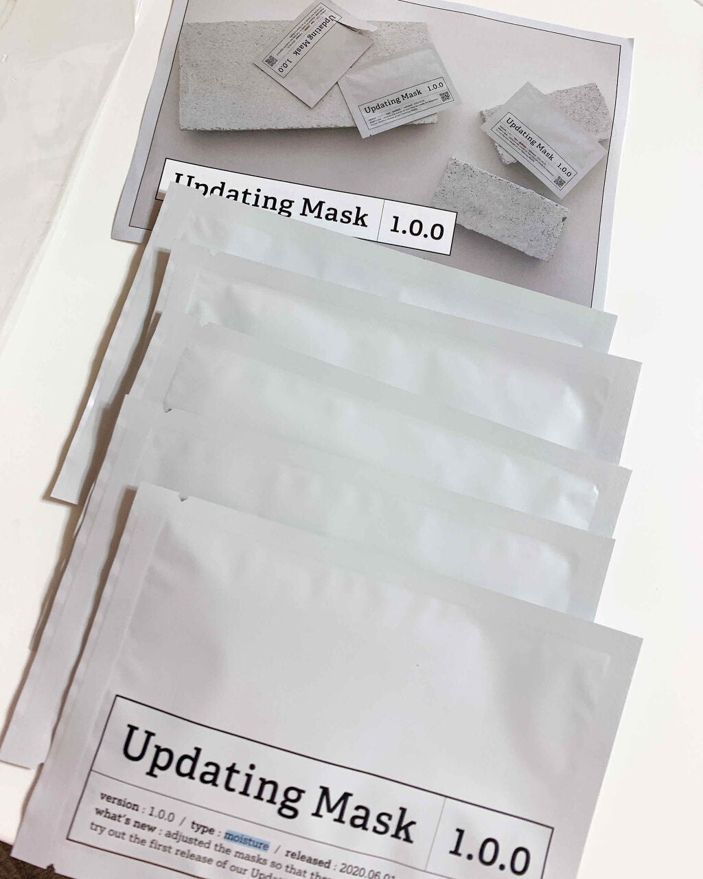 Updating Mask 1.0.0 5ã¿ã€ãã»ãã 1ã»ãã5æå
¥ã/meol/ã·ãŒããã¹ã¯ã»ããã¯ã䜿ã£ãã¯ãã³ãïŒ1æç®ïŒ