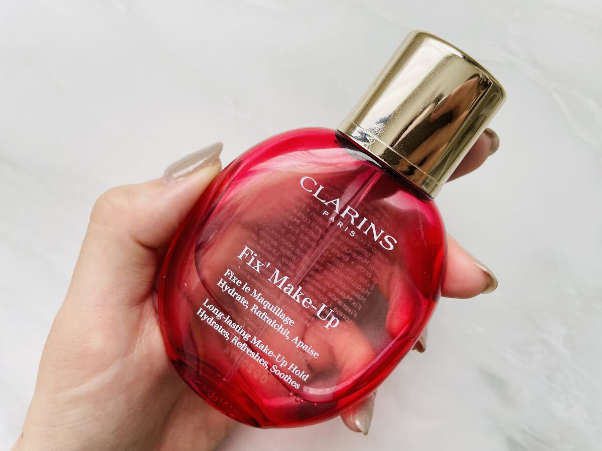 フィックス メイクアップ/CLARINS/ミスト状化粧水を使ったクチコミ（1枚目）