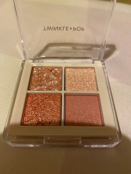 TWINKLE POP Pearl Flex Glitter Eye Palette/CLIO/アイシャドウパレットを使ったクチコミ(8枚目)