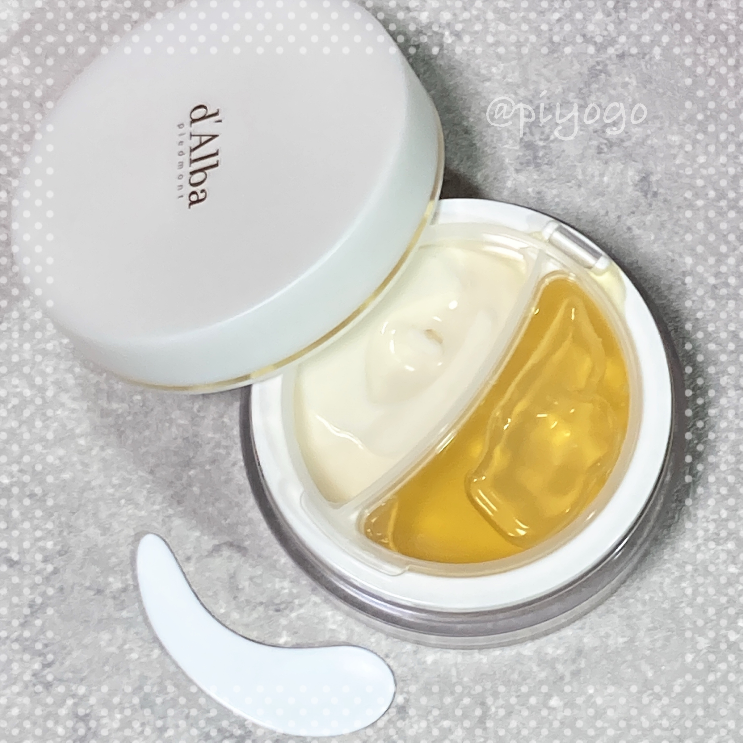 ホワイトトリュフダブルセラムアンドクリーム/ダルバ/フェイスクリームを使ったクチコミ（2枚目）