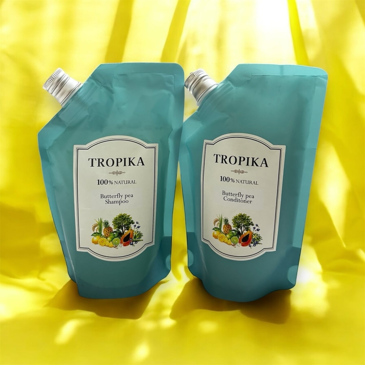 バタフライピーシャンプー/バタフライピーコンディショナー/TROPIKA/市販シャンプーを使ったクチコミ(2枚目)