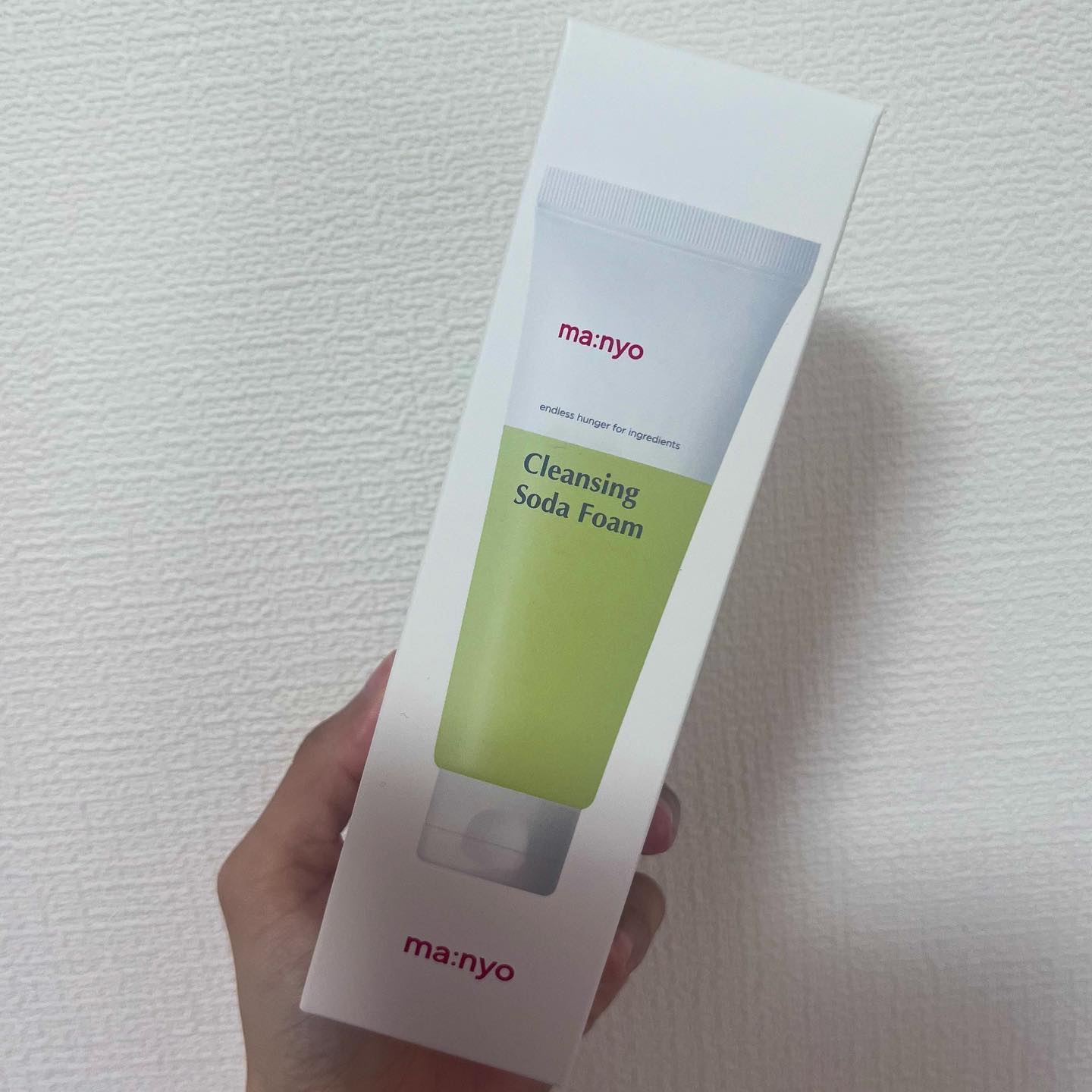 ソーダ洗顔料/manyo/洗顔フォームを使ったクチコミ（1枚目）