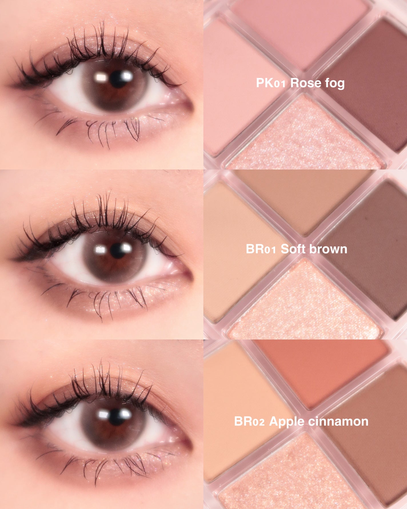 アンドバイロムアンド メロウアイパレット/&nd by rom&nd/アイシャドウパレットを使ったクチコミ(8枚目)