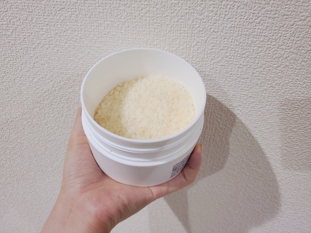 ヒノキ バスソルト/SHIRO/無機塩系入浴剤を使ったクチコミ（3枚目）