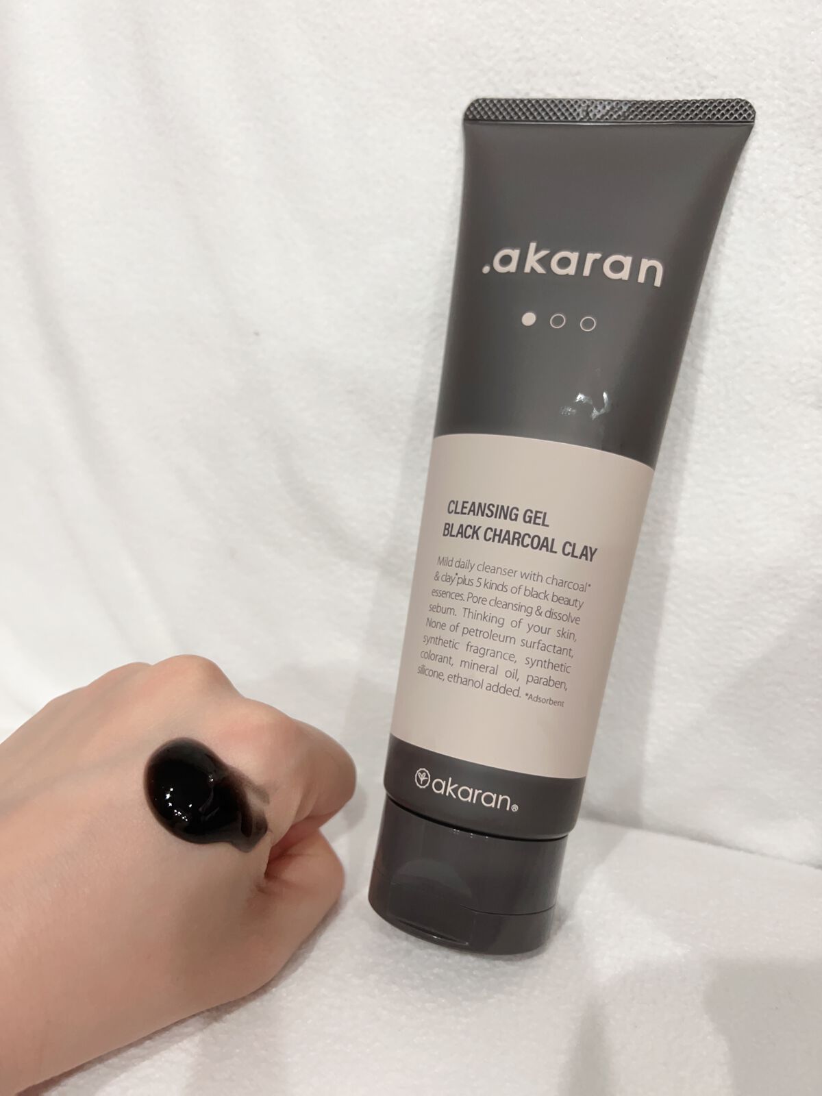 ブラックジェルクレンジング/.akaran/クレンジングジェルを使ったクチコミ(2枚目)