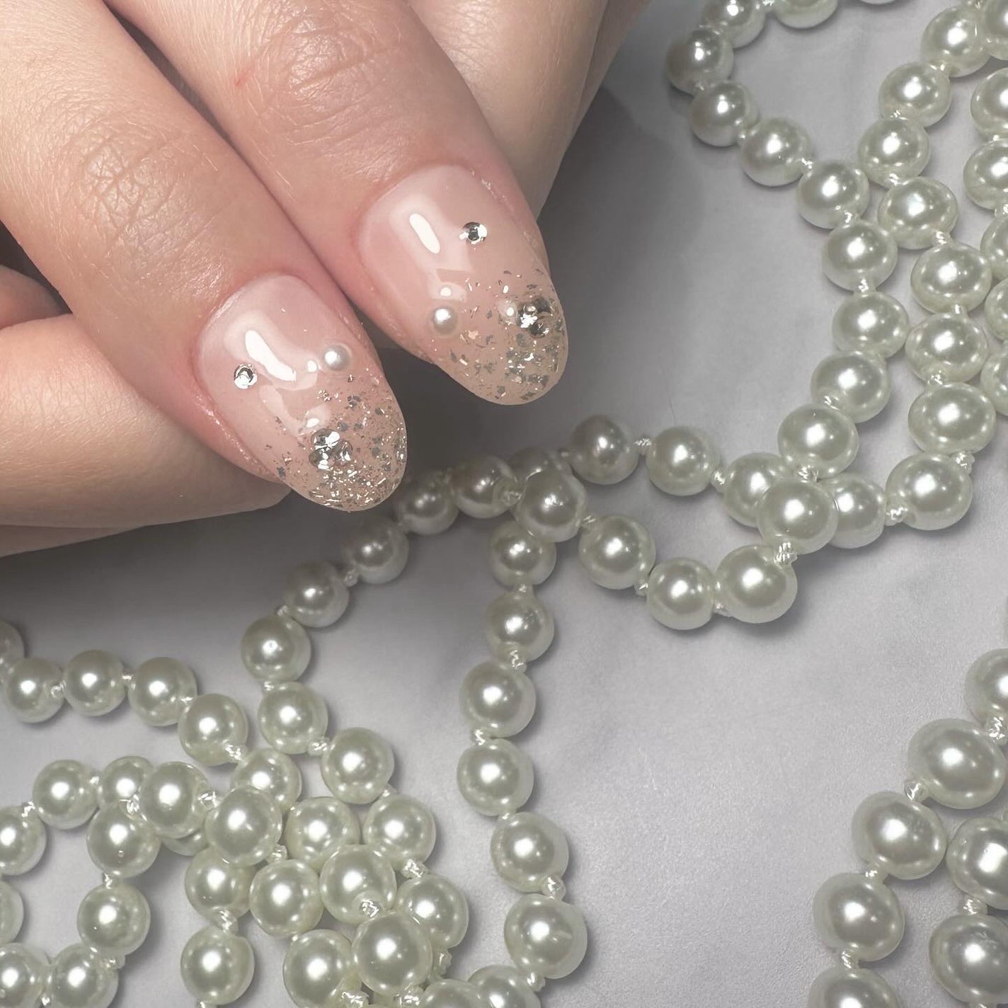 kanna on LIPS 「・・・𝐵𝑎𝑏𝑦𝑝𝑖𝑛𝑘🎀💎✧·˚⌖.꙳ちゅるんベビーピンクネイ..」(2枚目)