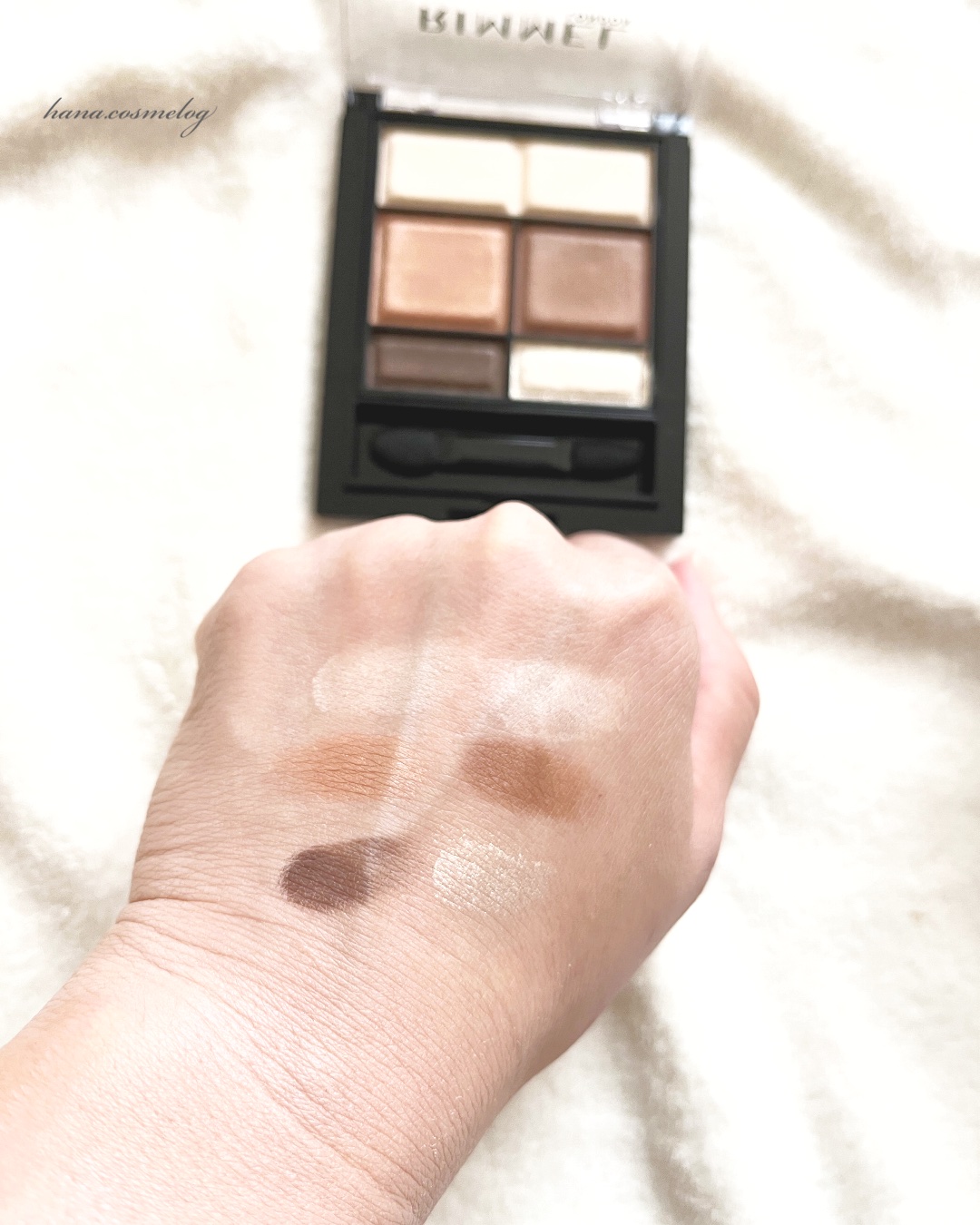 ワンダー スウィート アイシャドウ ソフトマット/リンメル ロンドン/アイシャドウパレットを使ったクチコミ（3枚目）