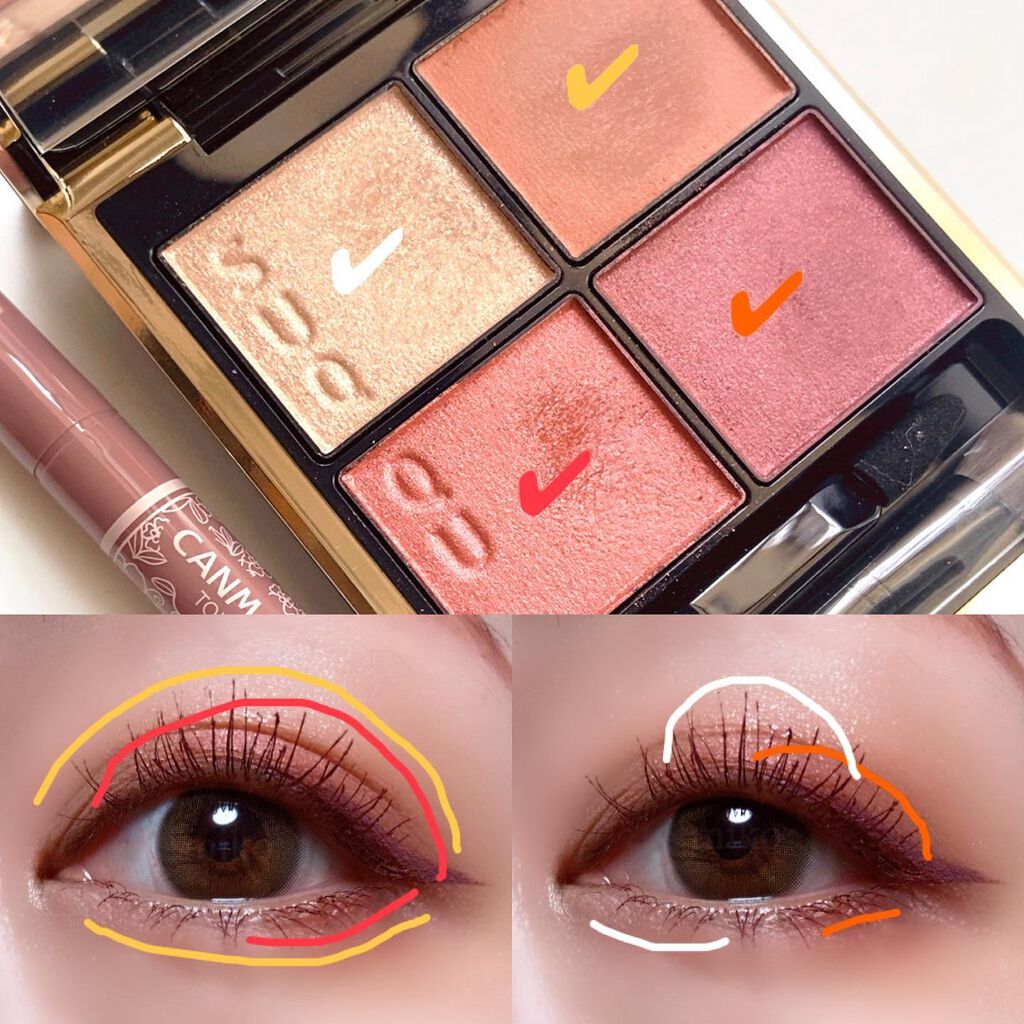 ラスティングリキッドライナー/キャンメイク/リキッドアイライナーを使ったクチコミ（3枚目）