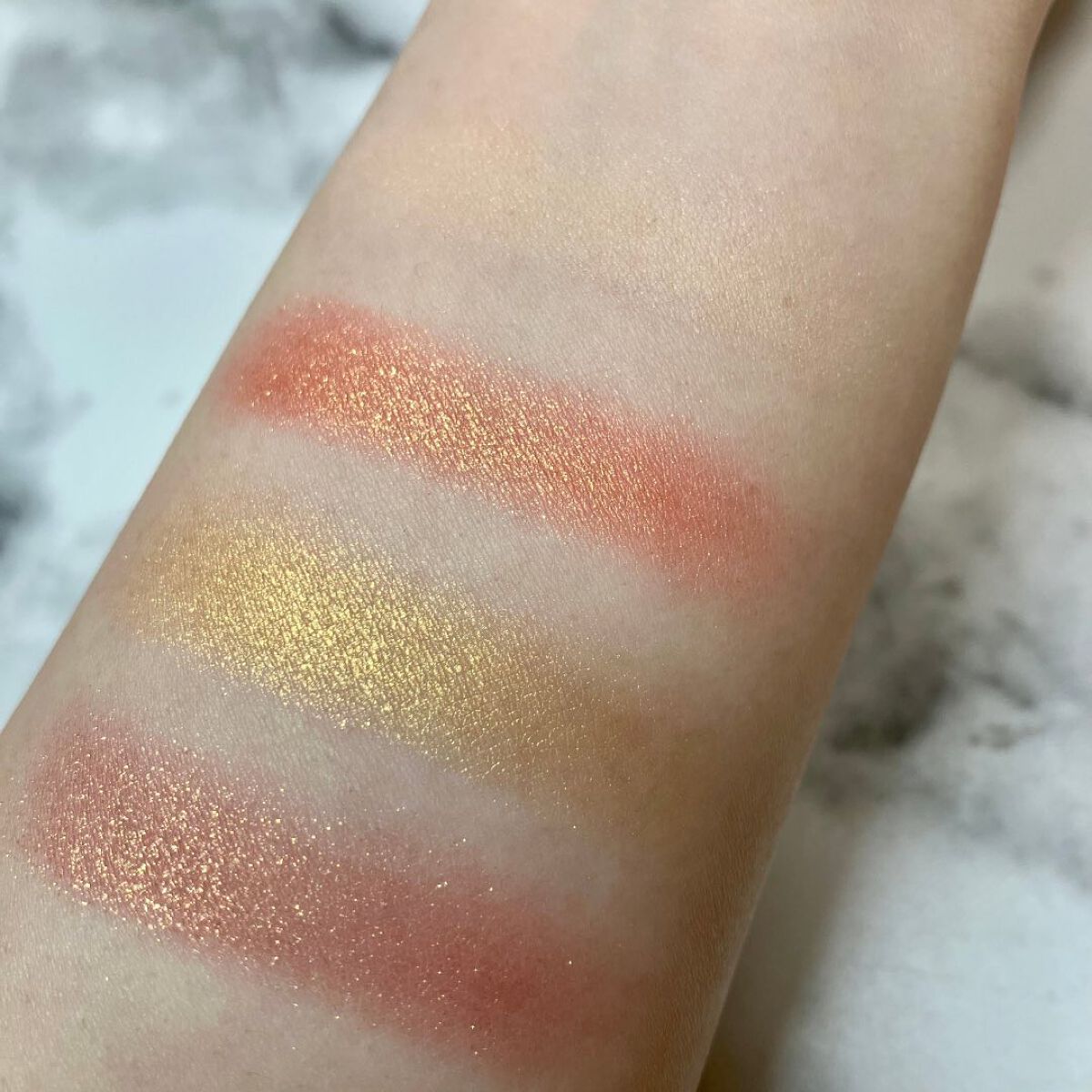 SIXPLUS 4色アイシャドウ #03サンセットブラウン/SIXPLUS/アイシャドウパレットを使ったクチコミ（3枚目）