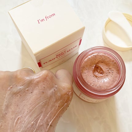 ビーツピュリファイングフェイスマスク/I'm from/洗い流すパック・マスクを使ったクチコミ(5枚目)