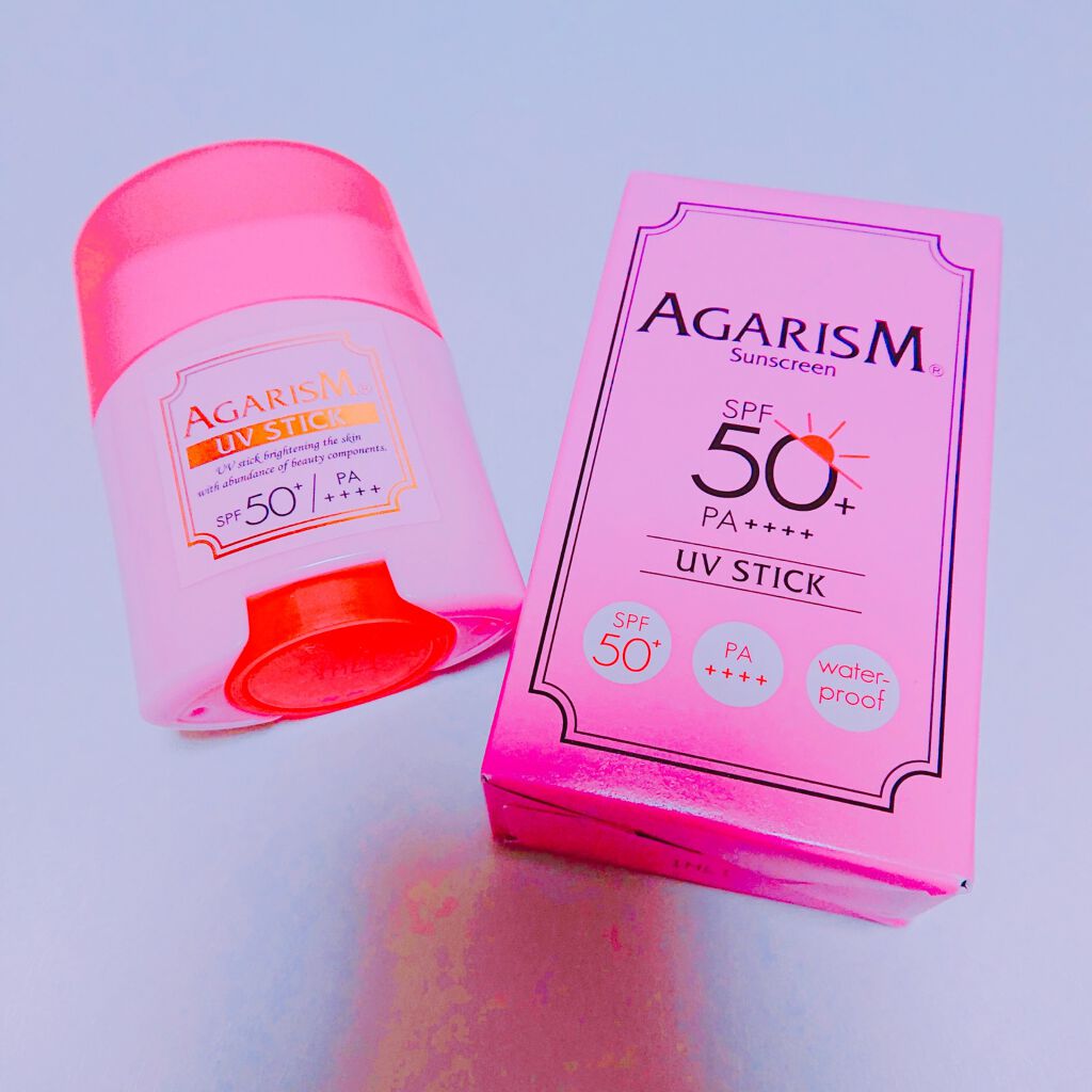 トーンアップUVスティック/AGARISM/日焼け止めスティックを使ったクチコミ（2枚目）