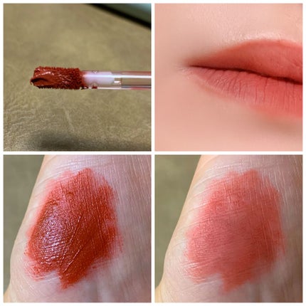 シースルーマットティント 韓服エディション/rom&nd/リップティントを使ったクチコミ(2枚目)